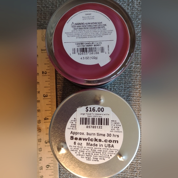 Final price!*NEW!Set of small jar candles - Picture 3 of 6